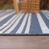 Ecology Outdoor Rug Blue 300BL by The Rugs