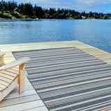 Ecology Outdoor Rug Blue 300BL by The Rugs