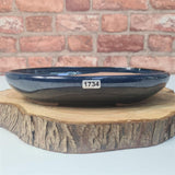 Yorkshire Bonsai Blue Glazed Oval Bonsai Pot - 31cm