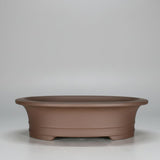 Yorkshire Bonsai Unglazed Oval Bonsai Pot Oval | Brown