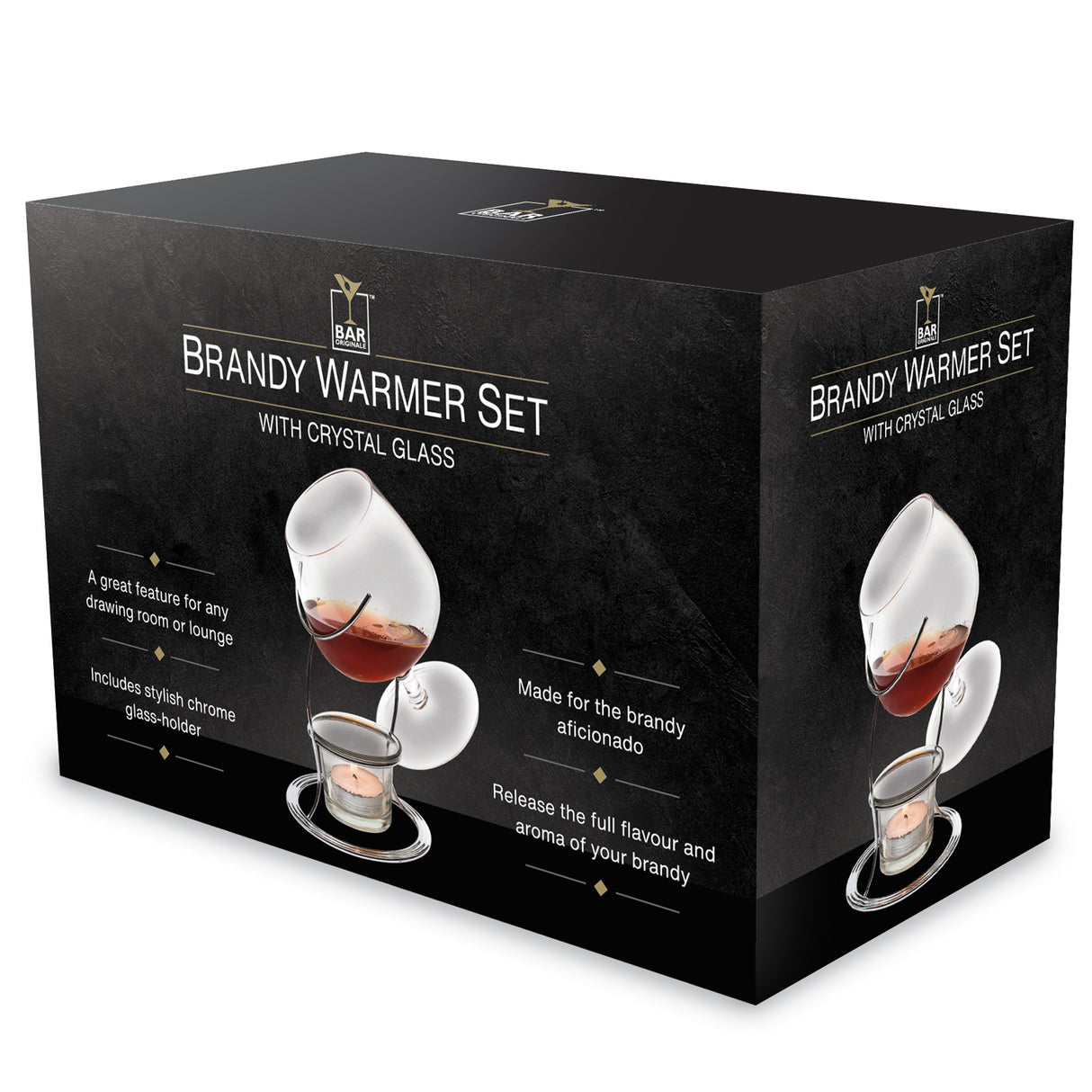 Jeray Bar Originale Brandy Warmer Set, 300ml