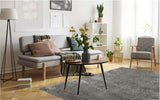 Lagom Grey Shaggy Rugs