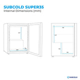 Subcold Super35 LED Beer Fridge | 33L