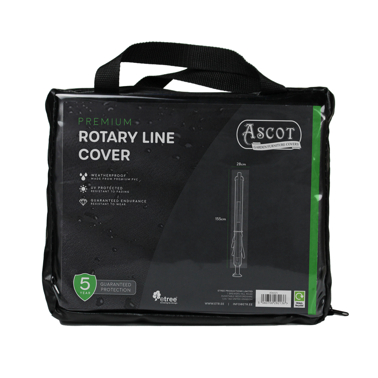 Etree Premium Rotary Line Cover - 28/28(W) X 155 (H) cm