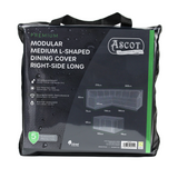Etree Premium Modular Medium L Shaped Dining Cover (right side long)