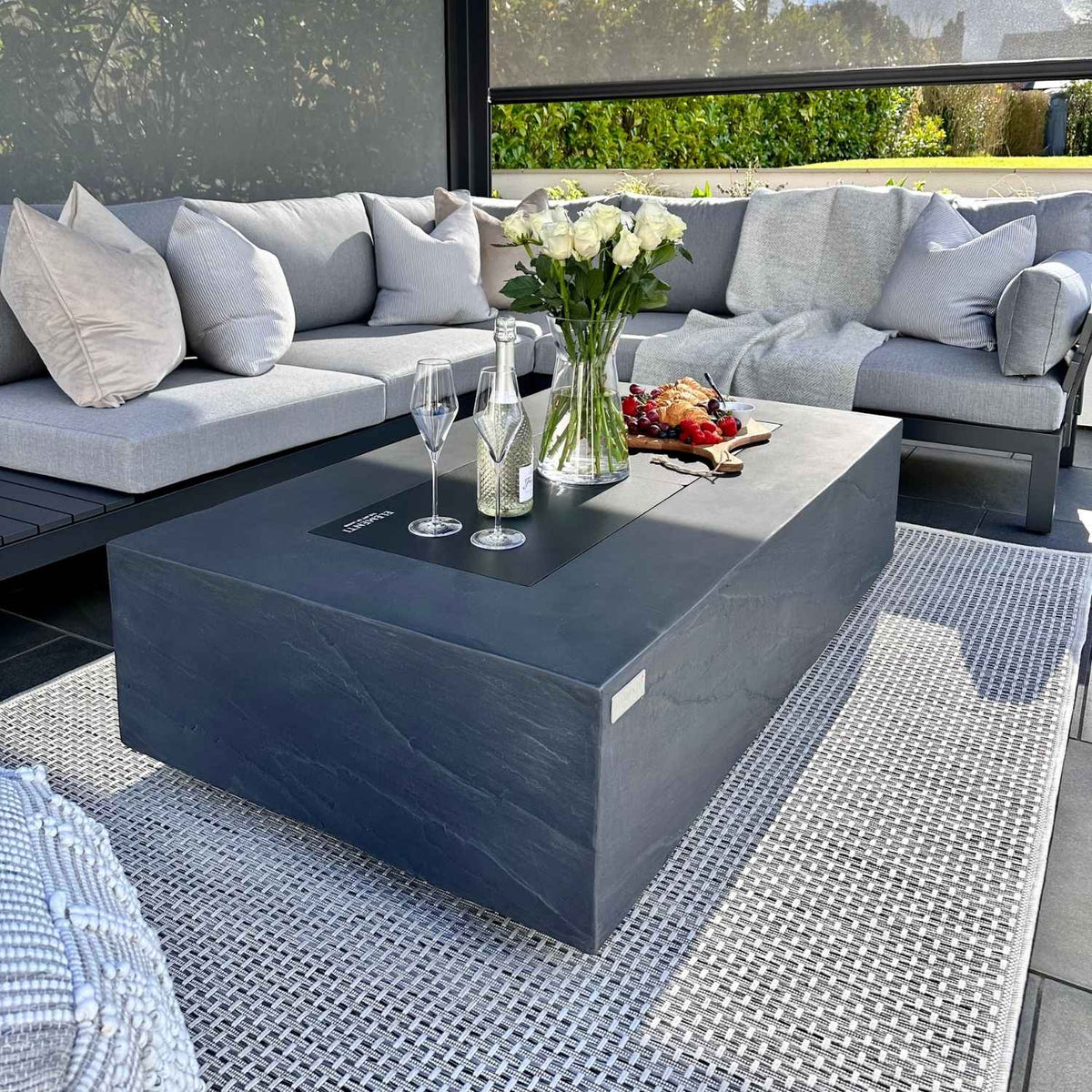 The Rugs Magic Outdoor Rug Cream 3610