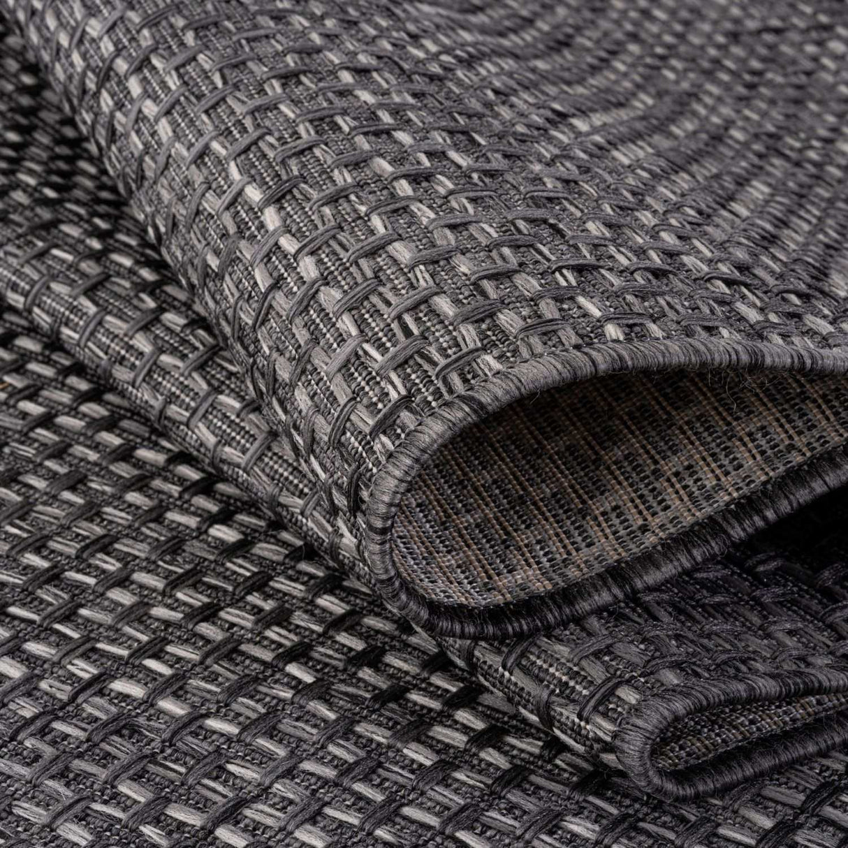 Magic Outdoor Rug Dark Grey - The Rugs