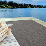 Magic Outdoor Rug Dark Grey - The Rugs
