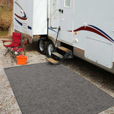Magic Outdoor Rug Dark Grey - The Rugs