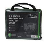 Etree Premium Medium 4-6 seater Rectangular Patio Set Cover - 210 X 110 X 80 (H) cm