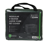 Etree Premium Modular 4 Seater Cube Set Cover Large - 124 X 124 X 65 H