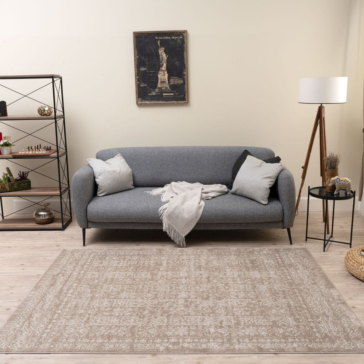 Montana Beige Rug | 3716B - 100% polypropylene