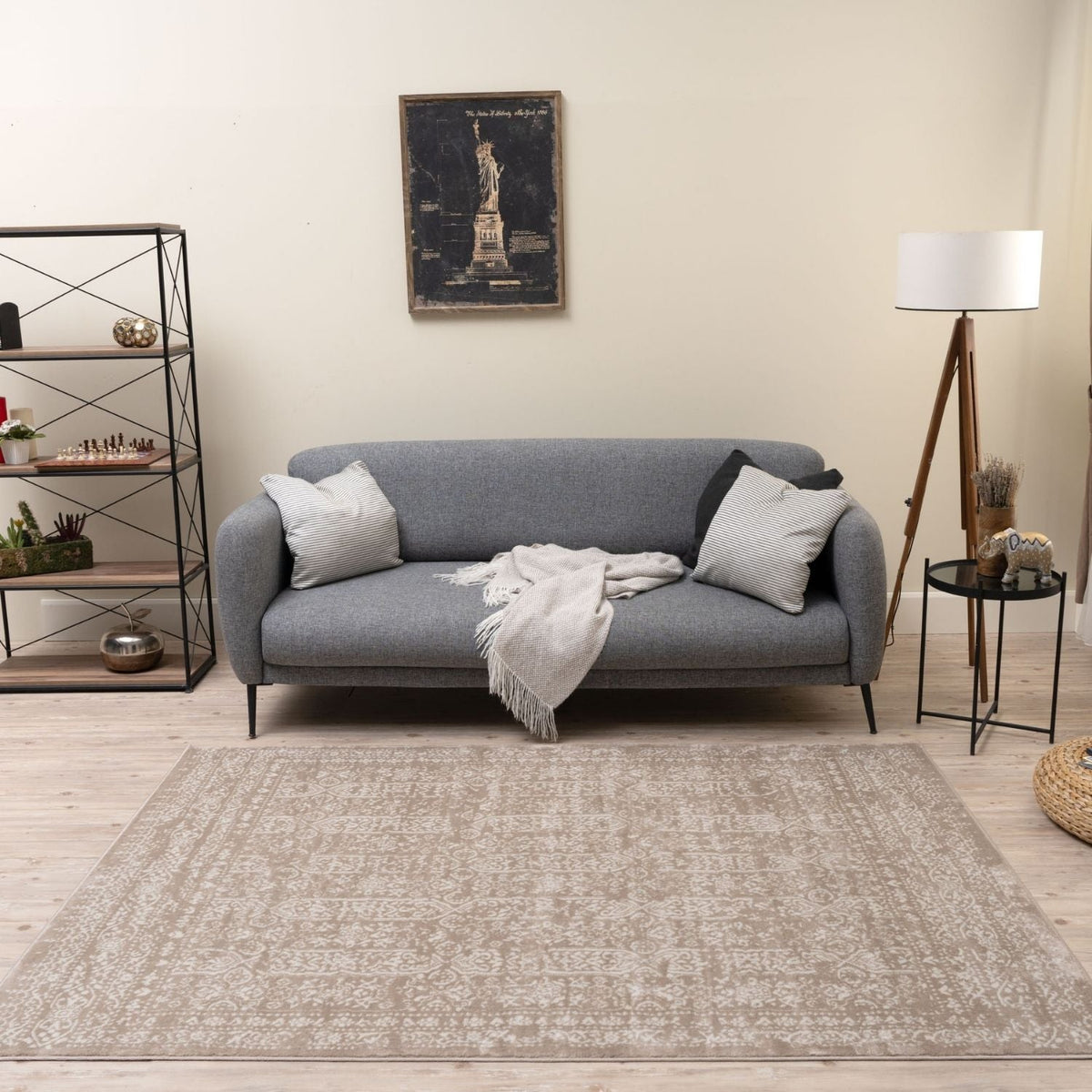 Montana Beige Rug | 3716B - 100% polypropylene