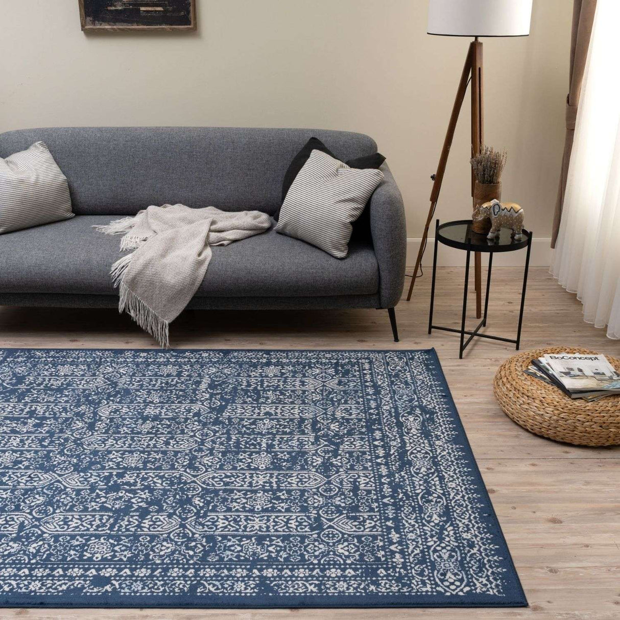 Montana Blue Rug 3716BL by The Rugs
