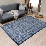 Montana Blue Rug 3716BL by The Rugs