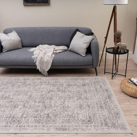 Vintage‑Style Indoor Montana Cream Floor Rug | The Rugs