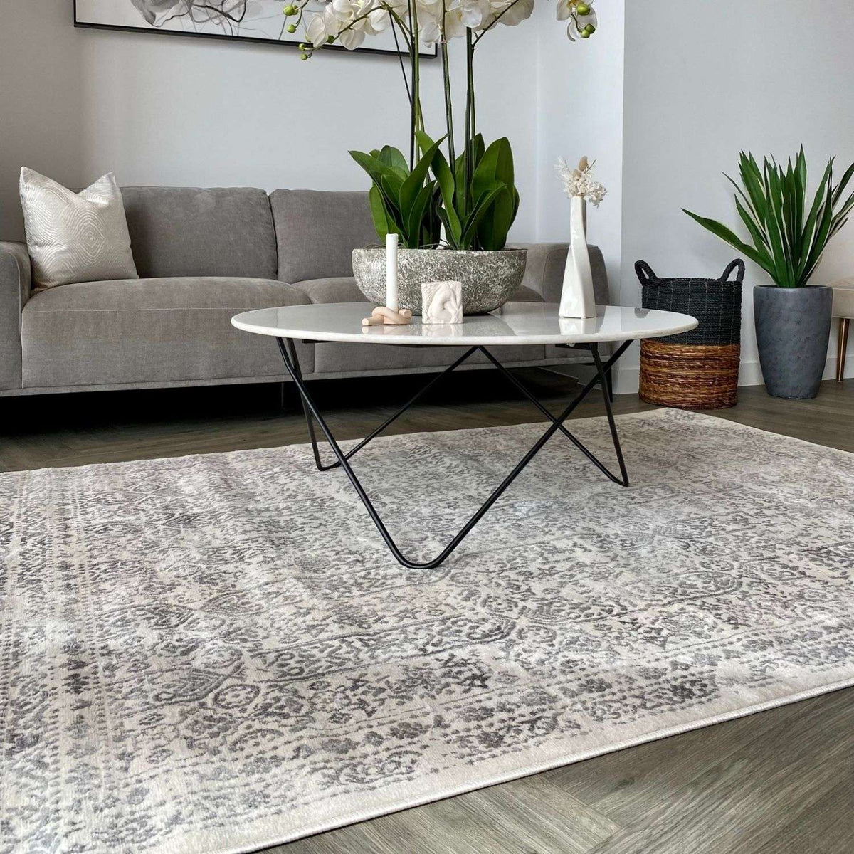 Vintage‑Style Indoor Montana Cream Floor Rug | The Rugs