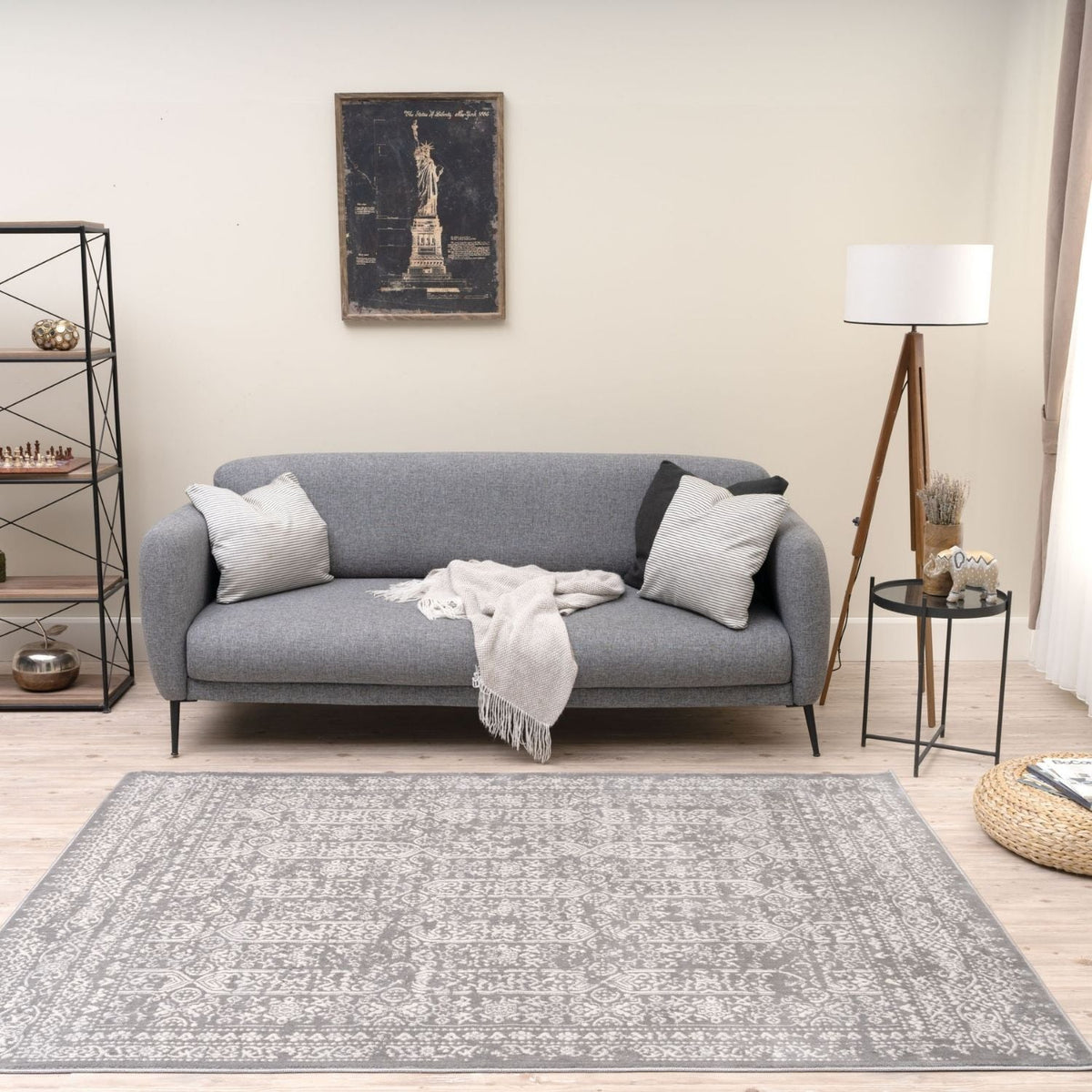 The Rugs Montana Grey Rug 3716G