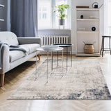 The Rugs - Montana Brown & Navy Rug