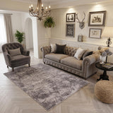 The Rugs Montana Modern Dark Grey Rug 3740DG