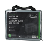 Etree Premium Modular 4 Seater Cube Set Cover Medium - 117 X 117 X 65 H