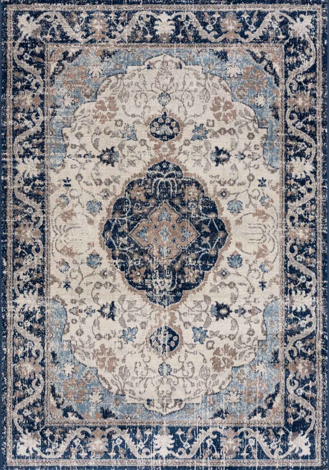 Montana Oriental Blue Rug 3922N by The Rugs