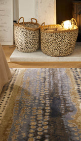 Batik Multicolour Abstract Rug by The Rugs