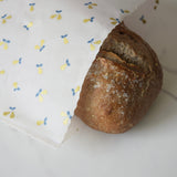 Lou-bees Gold Metallic Pears Large Reusable Food Wrap