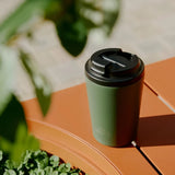 Fressko Khaki Reusable Ceramic Cup