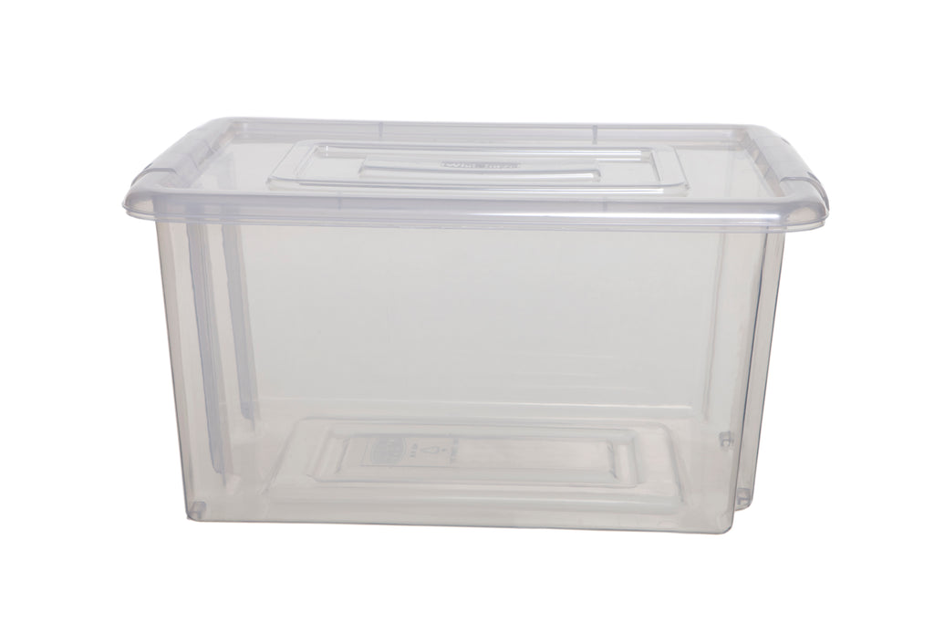 Whitefurze Silver Stack & Store Small Box, 14L 