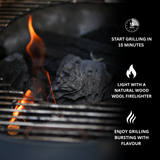 Globaltic Apple Lumpwood Charcoal - 5kg