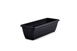 Whitefurze Athens Taupe Square Window Box, 60cm