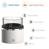 Asobu Whiskey Insulated Sleeve, 311 ml, White