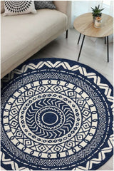 County Circle Indoor‑Outdoor Rug 11659A by The Rugs