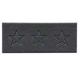 Nicoman Indoor Spaghetti Door Mat Embossed Star - Dark Grey