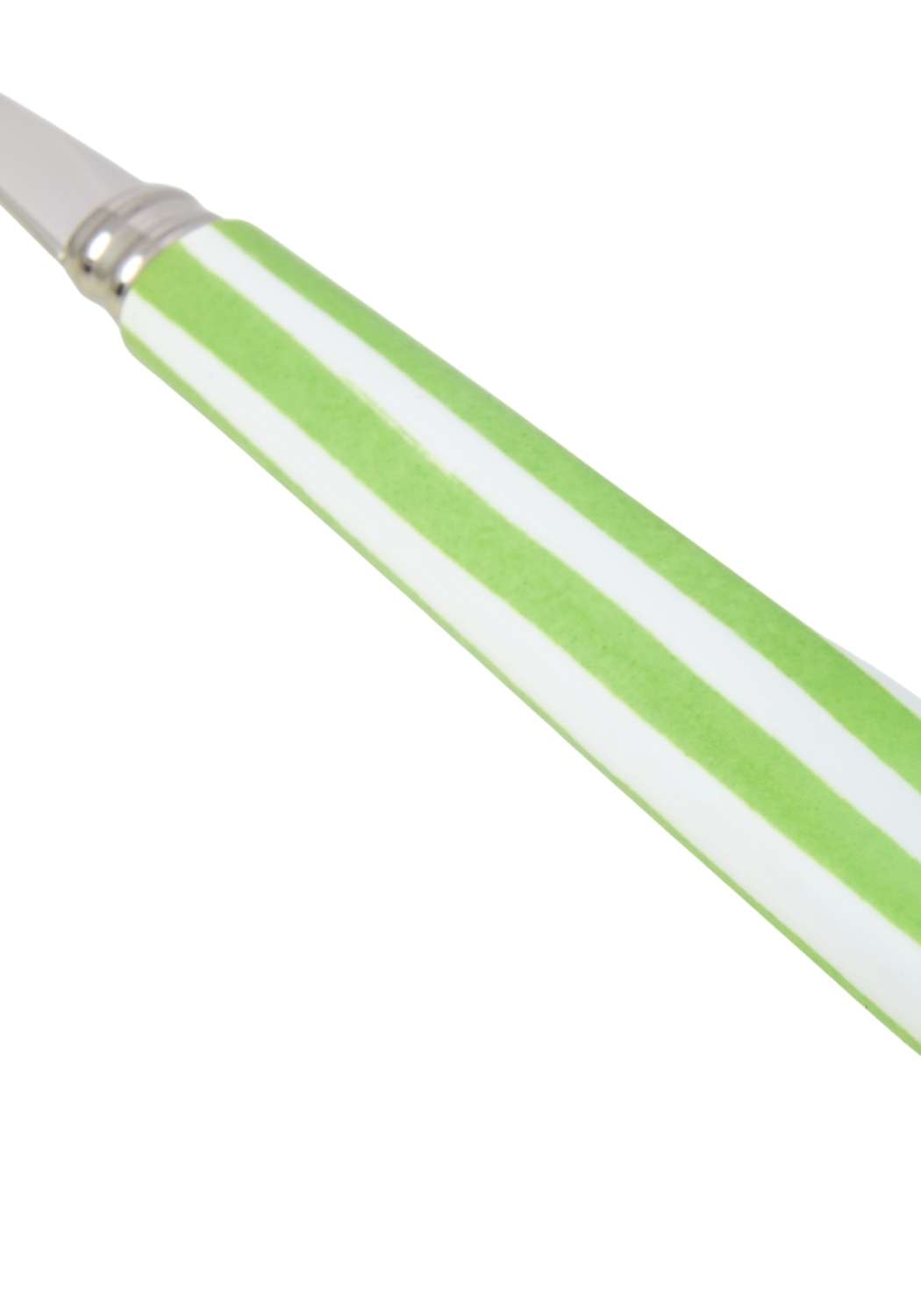 Casa by Josephine Jenno Green & White Candy Stripe Cutlery Set 4 Piece