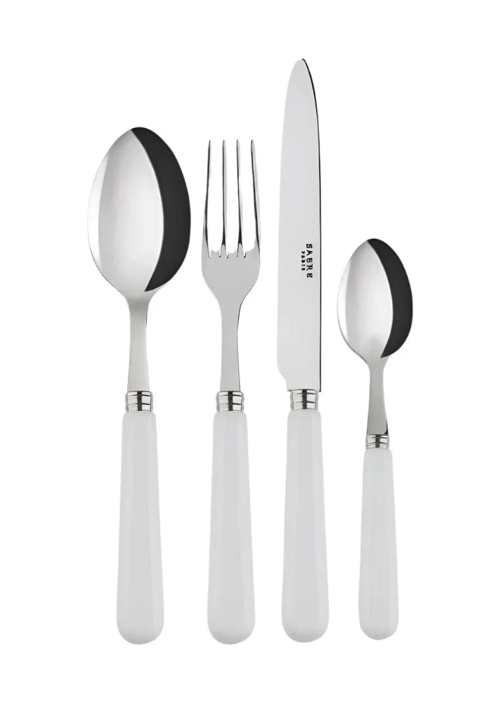 Casa by Josephine Jenno Pop Unis White 4 Piece Cutlery Set