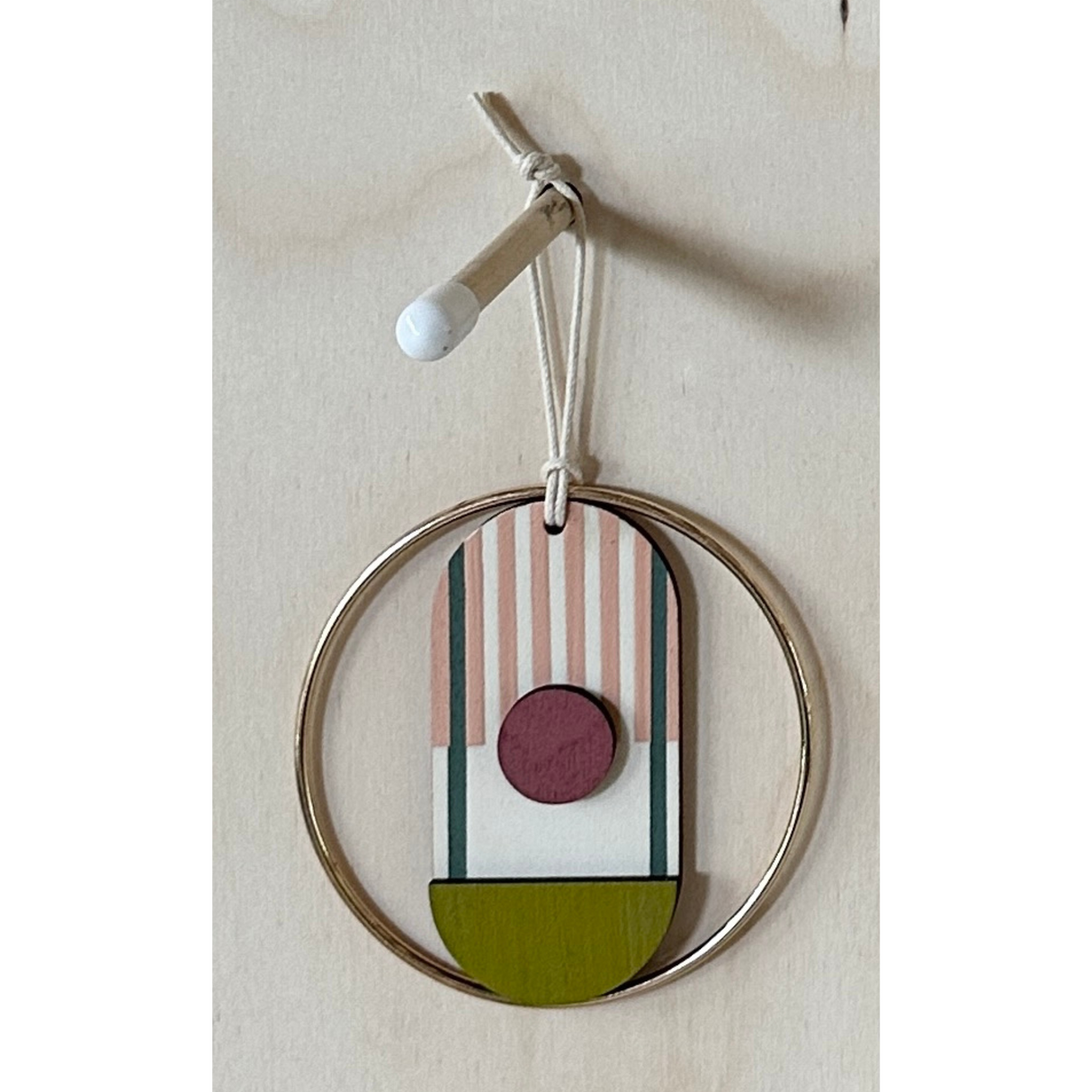 Eclectic Mini Mid‑Century Wall Art | Wooden Wall Decoration