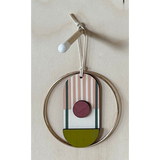 Eclectic Mini Mid‑Century Wall Art | Wooden Wall Decoration