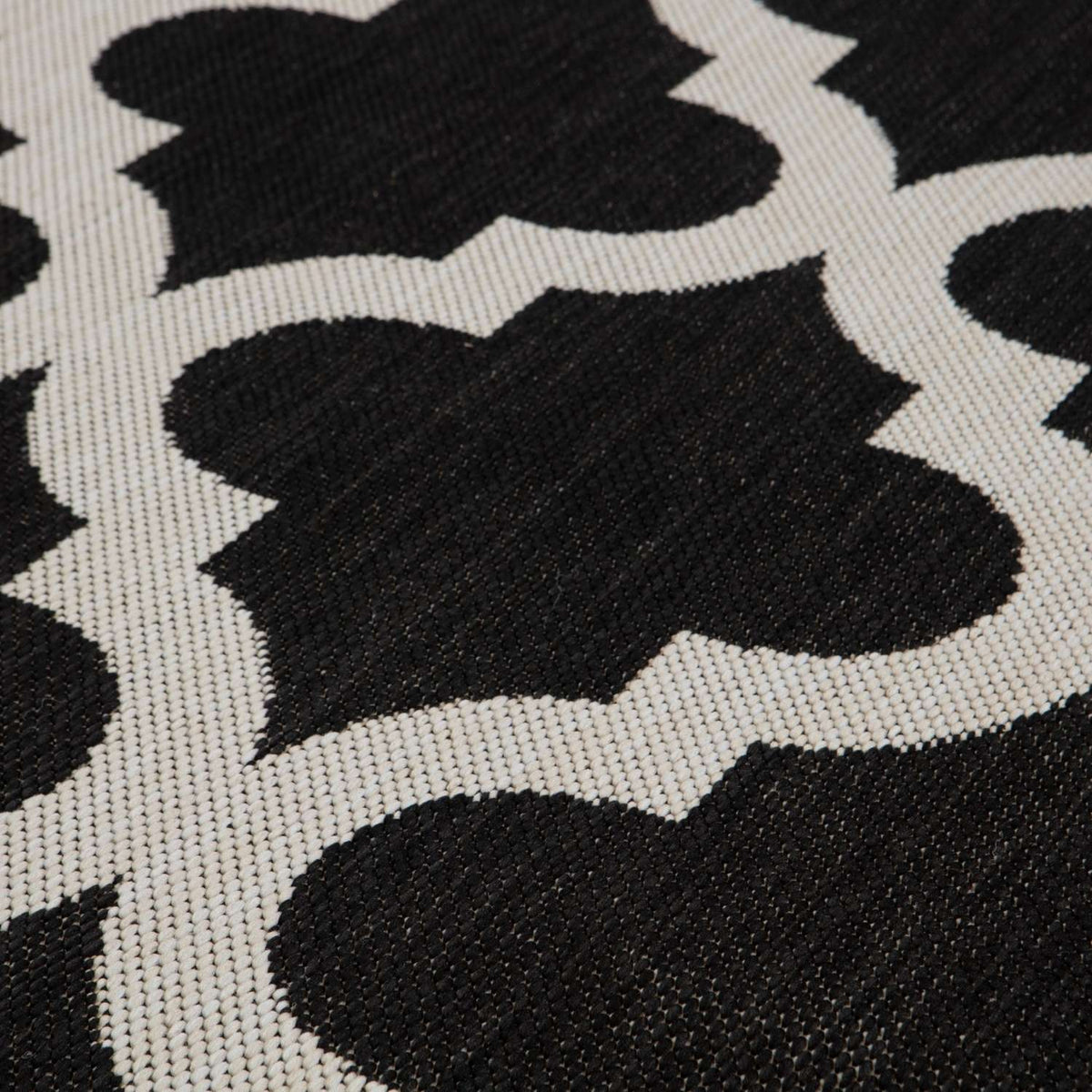 The Rugs Ecology Outdoor Rug Black 400B