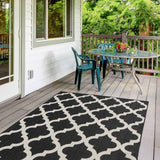 The Rugs Ecology Outdoor Rug Black 400B