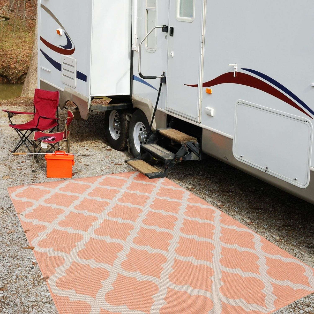 Ecology Outdoor Rug Orange | 400OR