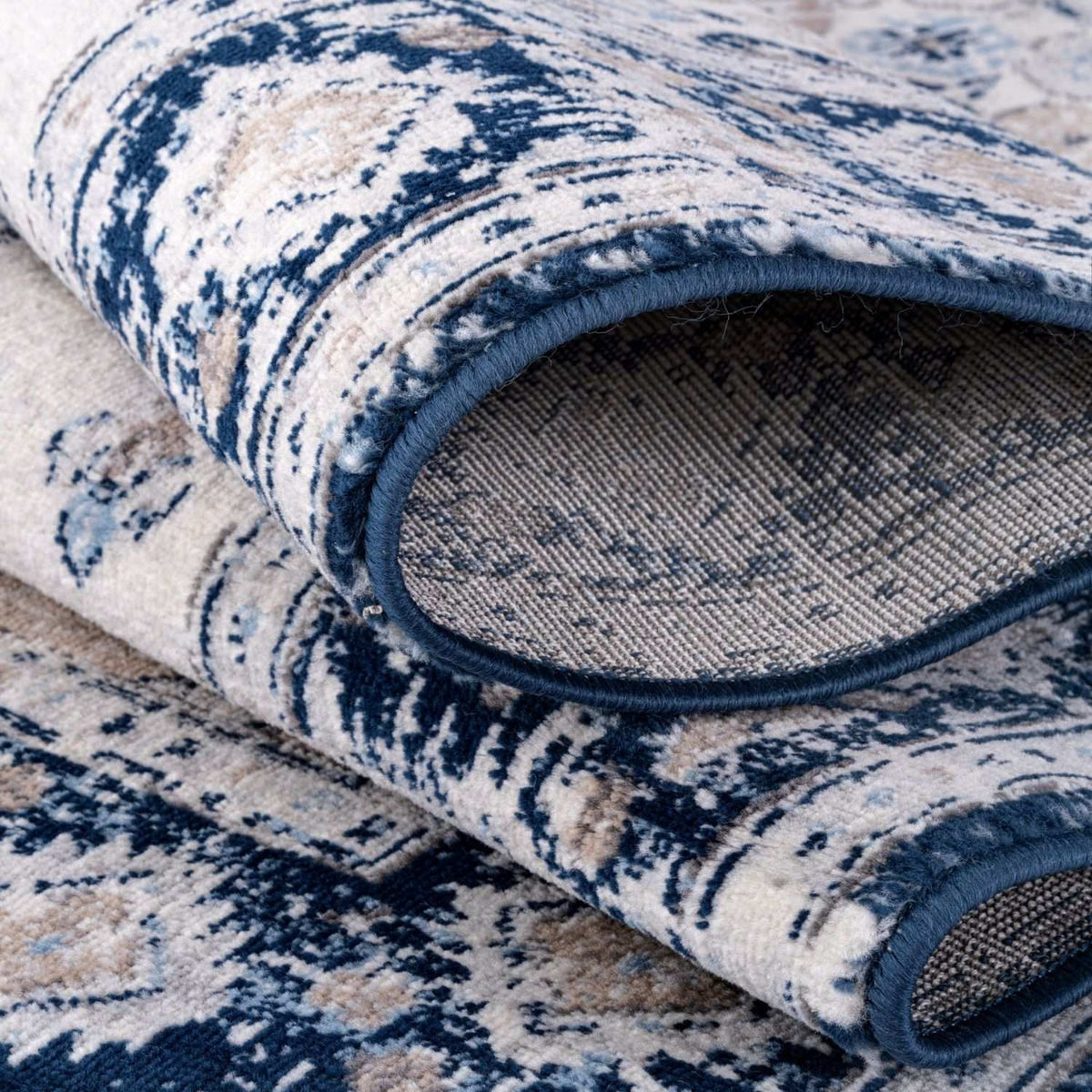 Montana Vintage Navy Rug 4010 by The Rugs