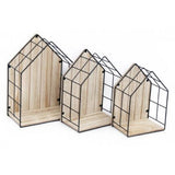 Blush & Bale House Shaped Display Units - 34 x 24 x 13.5cm