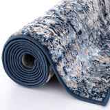 Montana Vintage Navy Indoor Floor Rug 4030 | The Rugs