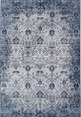Montana Vintage Navy Indoor Floor Rug 4030 | The Rugs