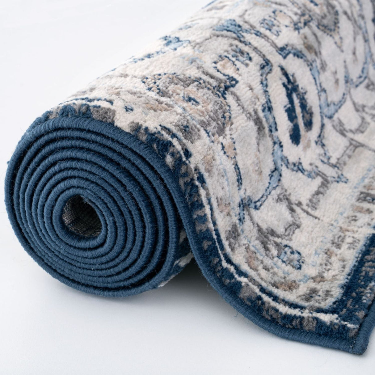 Montana Vintage Navy Rug 4040 by The Rugs
