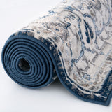 Montana Vintage Navy Rug 4040 by The Rugs