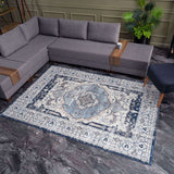 Montana Vintage Navy Rug 4040 by The Rugs