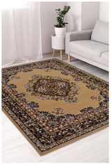 Maestro Traditional Brown Rug | 100% polypropylene